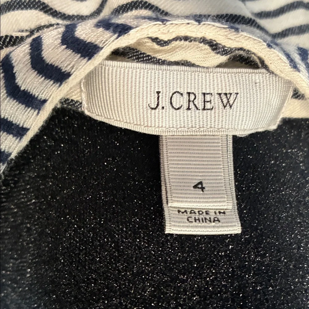 J. Crew Embroidered Blouse